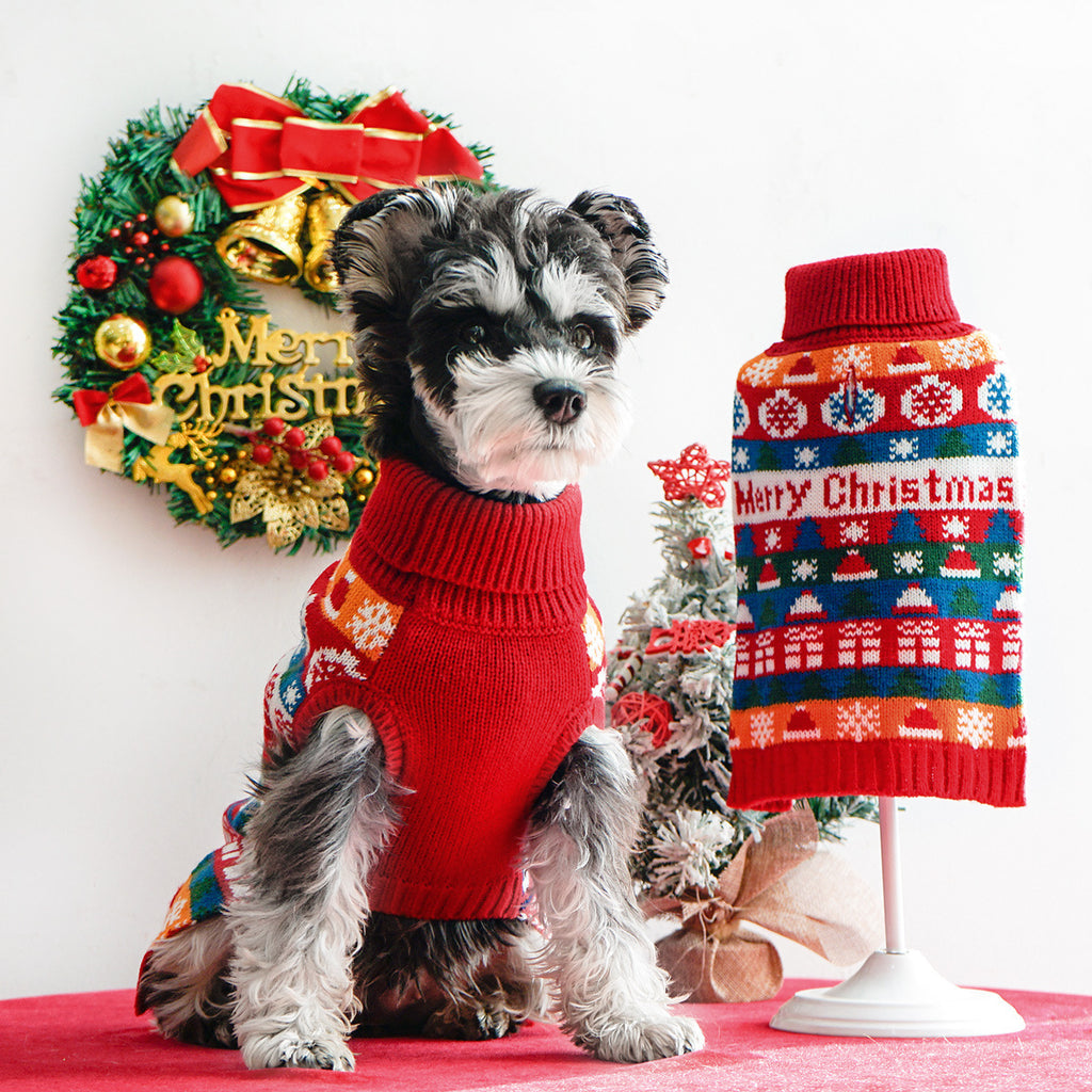 Wrapped in Festive Love — The Perfect Christmas Sweater for Dogs