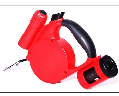 4.5 m LED light and garbage splitter automatic telescopic traction belt (flat rope)