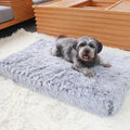 Plush and Cozy Square Pet Bed Wave Memory Foam Deep Sleep Dog Sofa Bed