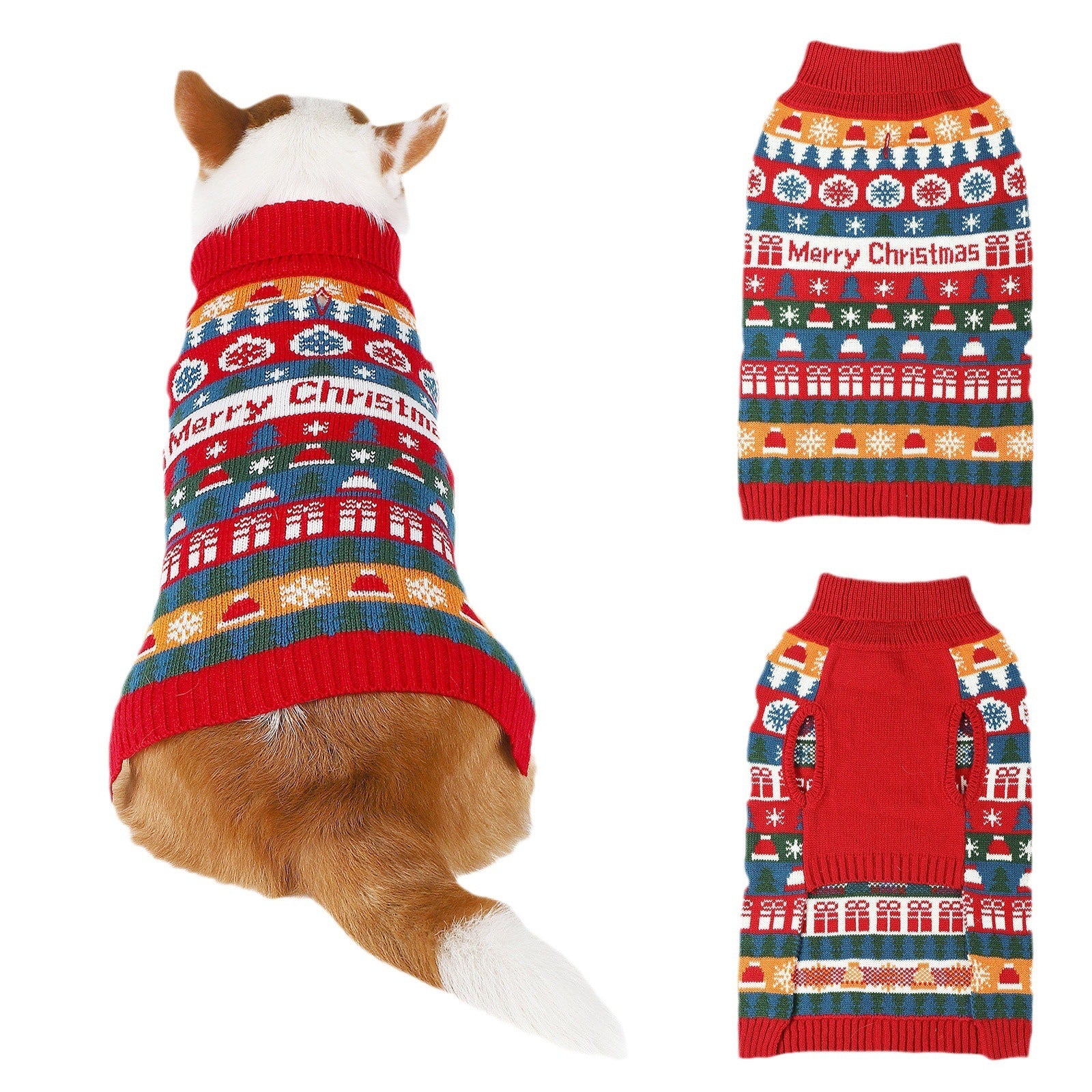 Wrapped in Festive Love — The Perfect Christmas Sweater for Dogs